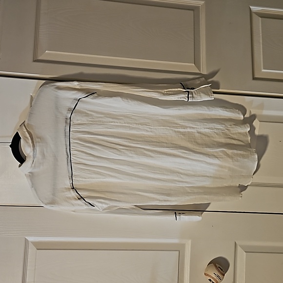 Free People AMORE AMORE PIPED TUNIC IN IVORY - Picture 8 of 8